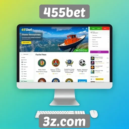 Interface do usuário do site 455bet avaliada