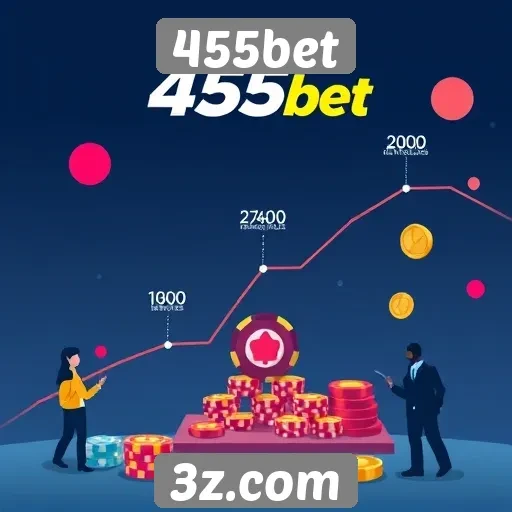 História e evolução da 455bet como operadora de jogos